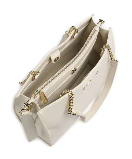 Mala de Ombro Rhea Re Grande Bege