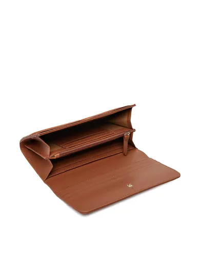 Carteira Alexia Grande Castanha