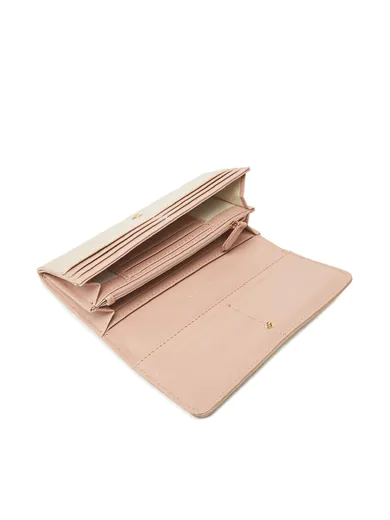 Carteira Alexia Grande Bege