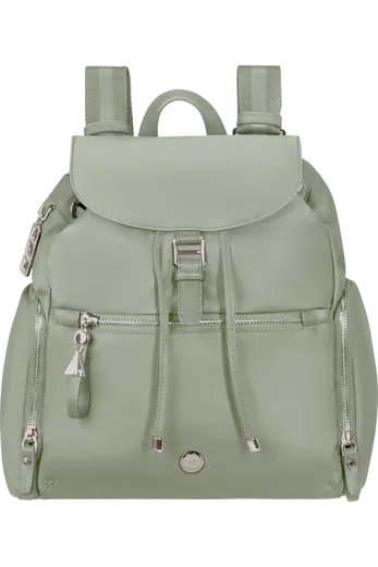 Mochila com Aba Verde Salvia