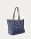 Mala Shopper Keaton M Nylon Azul-claro - Ralph Lauren | Mala Shopper Keaton M Nylon Azul-claro | Misscath