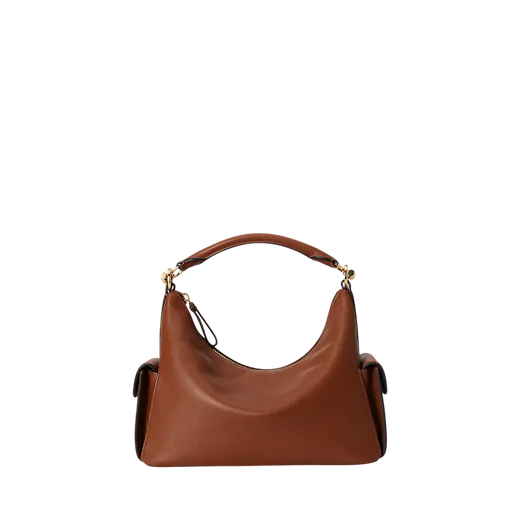 Mala de Ombro Pequena Blaike Castanha