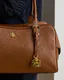 Mala de Ombro Grande Marcy Castanha - Ralph Lauren | Mala de Ombro Grande Marcy Castanha | Misscath