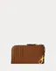 Porta-Cartões em Pele Castanho - Ralph Lauren | Porta-Cartões em Pele Castanho | Misscath