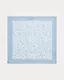 Lenço Quadrado Floral em Algodão e Seda Azul - Ralph Lauren | Lenço Quadrado Floral em Algodão e Seda Azul | MISSCATH
