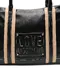 Mala Shopper/Ombro Logo com riscas Preta - Love Moschino | Mala Shopper/Ombro Logo com riscas Preta | MissCath