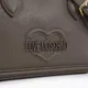 Mala de Mão com Alça Tripla Castanha - Love Moschino | Mala de Mão com Alça Tripla Castanha | MissCath
