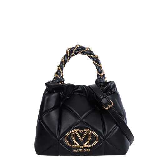 Mala de Mão/Tiracolo Embossed Preta