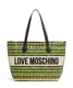 Mala de Ombro/Shopper Straw Riscas Sunset Mala de Ombro/Shopper Straw Riscas Sunset