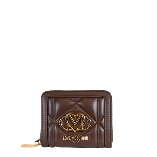 Carteira Pequena Love Castanha