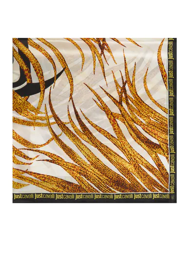 Lenço de Senhora Bege/Preto