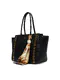 Mala de Ombro/Shopper com lenço Preta - Just Cavalli | Mala de Ombro/Shopper com lenço Preta | Misscath