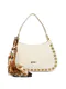 Mala de Ombro com lenço Creme - Just Cavalli | Mala de Ombro com lenço Creme | Misscath