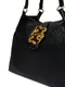 Mala de Ombro/Shopper Iconic Snakes Preta - Just Cavalli | Mala de Ombro/Shopper Iconic Snakes Preta | Misscath
