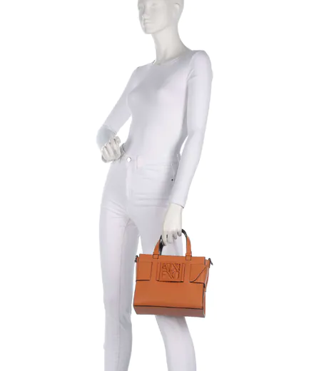 Mala de Mão/Tiracolo Armani Exchange Feminina Laranja