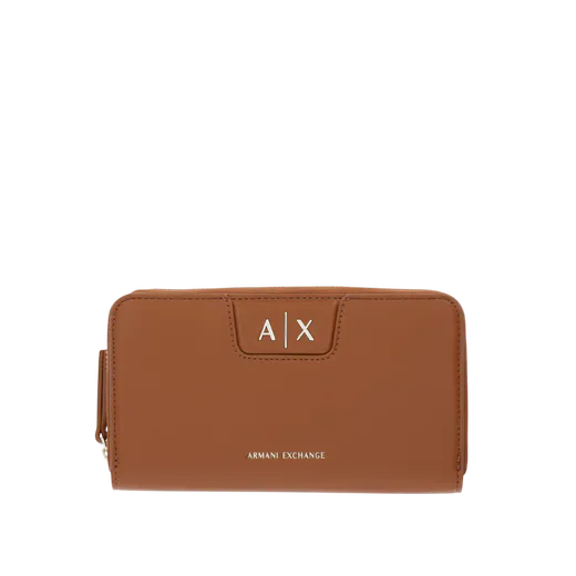 Carteira Armani Exchange Castanha