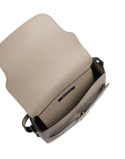 Mala de Tiracolo Armani Exchange Feminina Bege