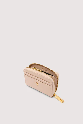 Carteira Média Cameo Continental Rosa