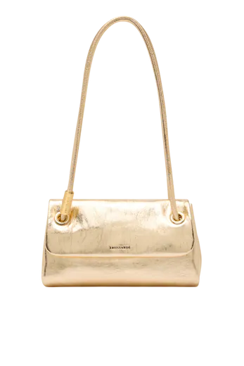 Mala de Ombro Mini Orbita Dourada