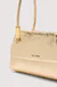 Mala de Ombro Mini Orbita Dourada - Trussardi | Mala de Ombro Mini Orbita Dourada | MISSCATH