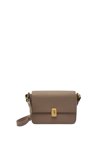 Mala de Tiracolo Média Cameo Castanha