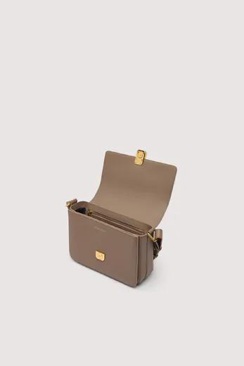 Mala de Tiracolo Média Cameo Castanha