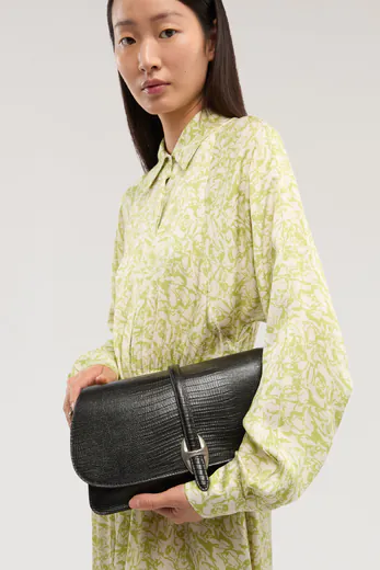 Mala de Ombro Velaria Preta