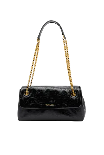 Mala de Ombro Mini Orbita com corrente Preta