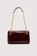 Mala de Ombro Mini Orbita com corrente Bordô - Trussardi | Mala de Ombro Mini Orbita com corrente Bordô | MISSCATH