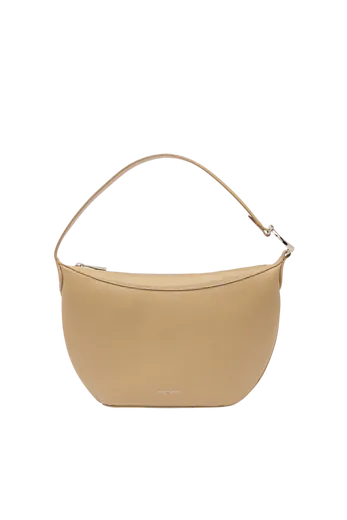 Mala de Ombro Hobo Pequena Whippet Bege