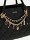 Guess | Mala de Mão Libby acolchoada Preta | MISSCATH