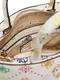 Mala de Mão Pequena Emelie Branca/Multicor - Guess | Mala de Mão Pequena Emelie Branco/Multicor | MISSCATH