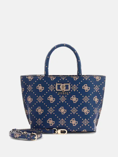 Mala de Mão/Shopper Pequena Emelie Azul