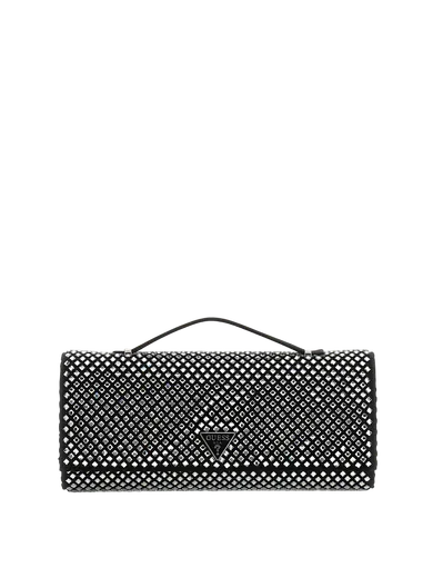 Clutch Tasmin Preta/Prateada