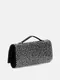 Clutch Tasmin Preta/Prateada - Guess | Clutch Tasmin Preta/Prateada | MISSCATH