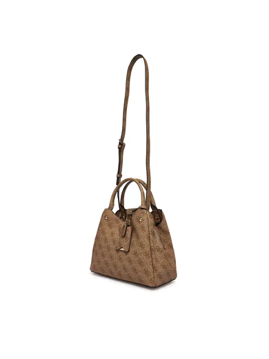 Mala de Mão/Tiracolo Meridian II Logo Castanha