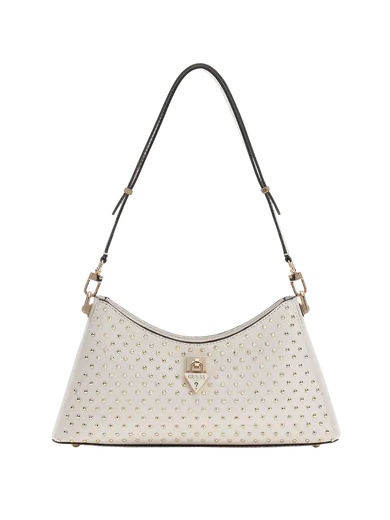 Mala de Ombro Patsie Stud Creme
