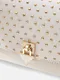 Mala de Mão/Tiracolo Patsie Stud Creme - Guess | Mala de Mão/Tiracolo Patsie Stud Creme | MISSCATH