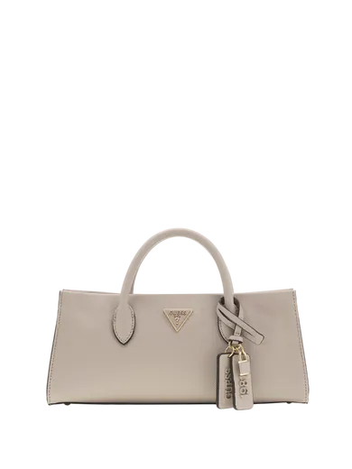 Mala de Mão Horizontal Noelle Saffiano Taupe