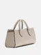 Mala de Mão Horizontal Noelle Saffiano Taupe - Guess | Mala de Mão Horizontal Noelle Saffiano Taupe | MISSCATH