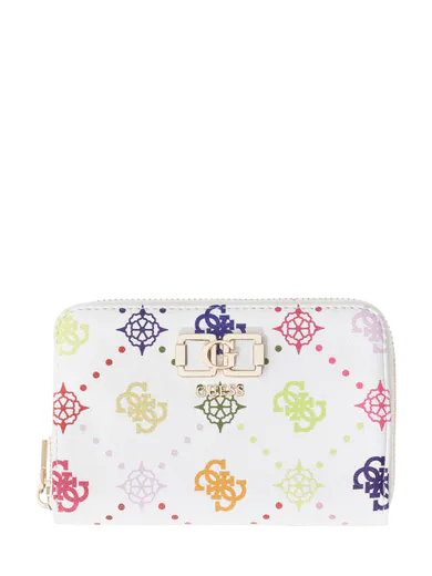 Carteira Média Emelie Branca/Multicor