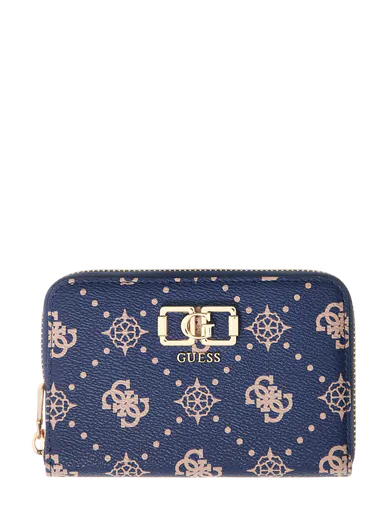 Carteira Média Emelie Logo Azul