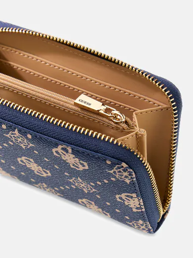 Carteira Média Emelie Logo Azul