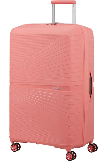 Mala de Viagem Superleve Grande 77cm 4 Rodas Rosa Solar