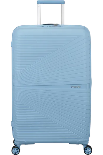 Mala de Viagem Superleve Grande 77cm 4 Rodas Azul Neptuno