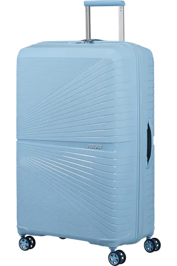 Mala de Viagem Superleve Grande 77cm 4 Rodas Azul Neptuno