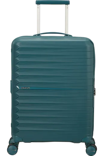 Mala de Cabine 55cm Expansível 4 Rodas Azul-Petróleo