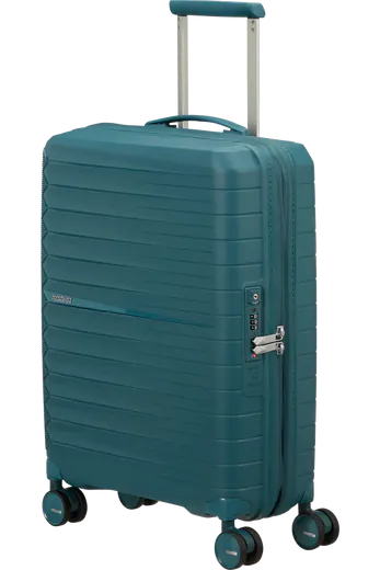 Mala de Cabine 55cm Expansível 4 Rodas Azul-Petróleo