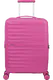 Mala de Cabine 55cm Expansível 4 Rodas Fúcsia Elétrico