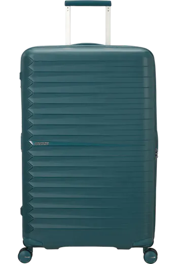 Mala de Viagem Grande 78cm Expansível 4 Rodas Azul-Petróleo